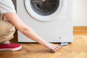 washing machine moving